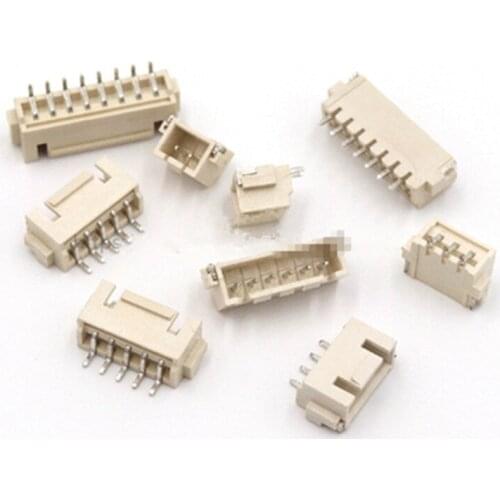 50PCS XHB2.54mm horizontal stickers / vertical stickers / buckle with lock horizontal / vertical patch holder