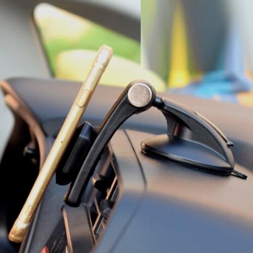 Car Magnetic Suction Cup Mobile phone Holder For Holder Windshield Dashboard Adjustable Sliding Magnetic Phone Stand