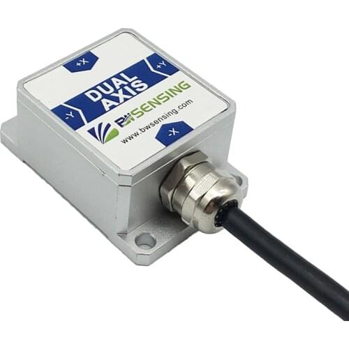 BWL325S Dual Axis Inclinometer Tilt Angle Sensor with Accuracy 0.1 Degree Resolution 0.01 Degree clinometer Output Mode CAN