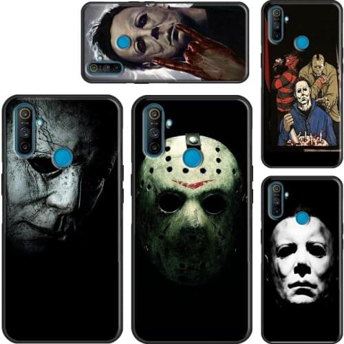 The Curse Of Michael Myers Horror Case For Realme 8 Pro C15 C11 C3 GT Neo 7i Q3 6 7 Pro Funda For OnePlus 9 Pro 8 Nord 7T 8T