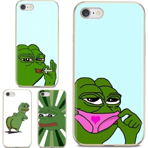 For Huawei P8 P9 P10 P20 P30 P Smart 2019 Honor Mate 9 10 20 8X 7A 7C Pro Lite Soft Cover Bag Cute Frog Meme Animal funny