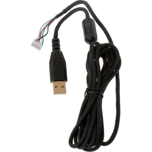 Umbrella Rope Mouse Cables Soft Durable Mouse Line Replacement Mouse Wire for logitech MX518 g400 Mouse