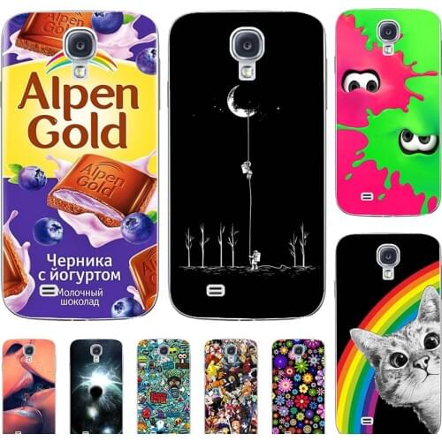 Lovely Cartoon Phone Cases For Samsung Galaxy S4 I9500 I9505 GT-I9500 S4 Mini i9190 S4 Active i9295 Animal Cat Pattern Cover