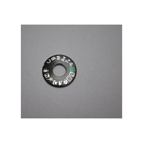 NEW TOP Function Dial Model Button Label for Canon EOS 60D Top Cover Mode dial Oem Digital Camera Repair Part