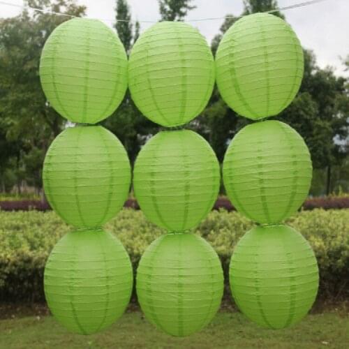 New (10-15-20-25-30-35-40cm) Decorative Paper Ball Lantern Chinese Paper Lantern for Christmas Wedding Birthday Party Decoration