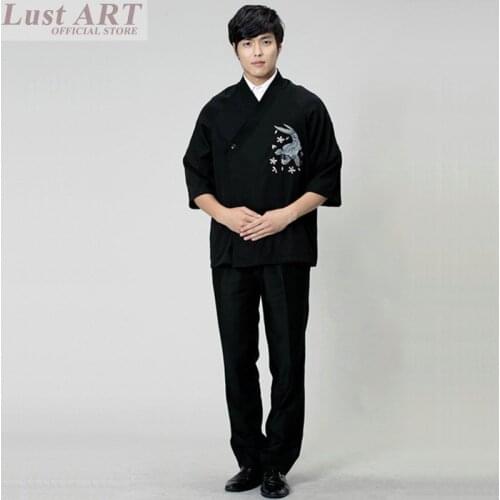 Food Service japanese restaurant uniforms restaurant cook clothes hotel kitchen japanese chef uniform bar waiter uniform B047C