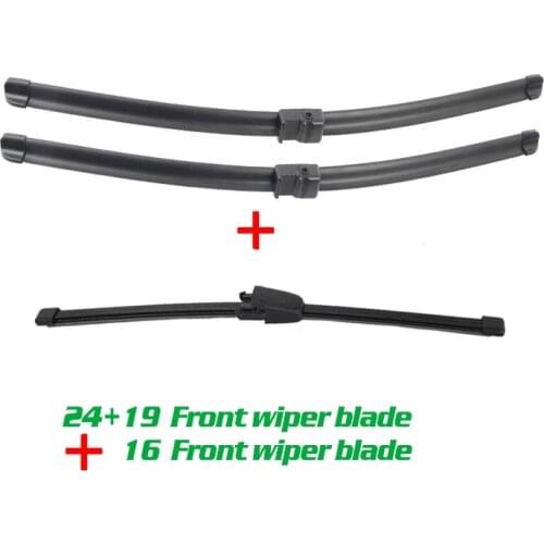 Senwanse Front and rear Wiper Blades For Skoda Octavia 2004-2011 Combi Estate Hatchback Windshield Windscreen wiper 24"+19"+16"