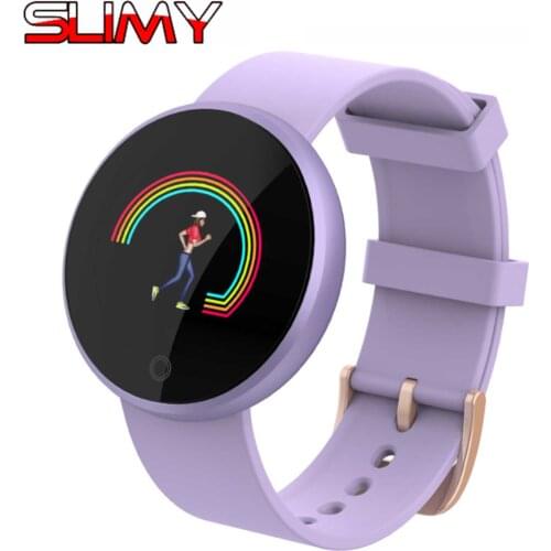 Slimy Smart Watch Women 2021 IP68 Waterproof Heart Rate Monitoring Bluetooth For Android IOS Fitness Bracelet Smartwatch B36