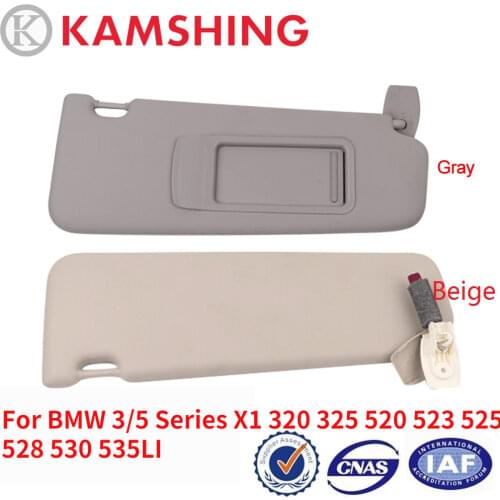 CAPQX For BMW 3/5 Series X1 320 325 520 523 525 528 530 535LI Inner Sunvisor Front Windscreen Sun Shade Sunshield With Mirror