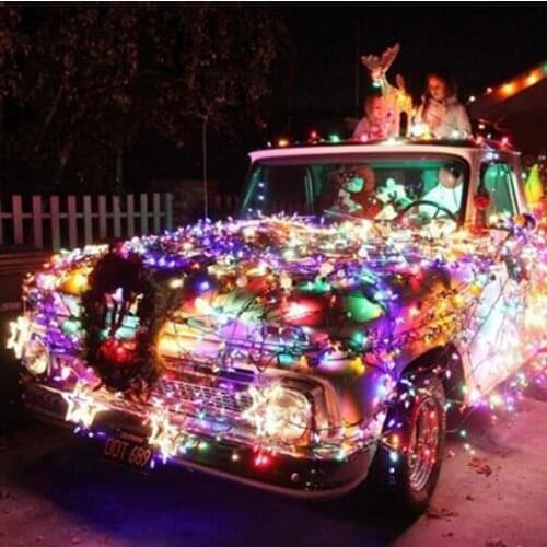 Solar Lamp Powered Leder Most Popular Globe Fairy Lights for Outdoor Garden Christmas Decoration Waterproof/Garden Solar Light