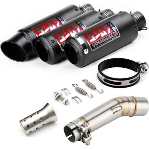 Slip on Motorcycle Exhaust Yoshimura Muffler Escape moto Mid Link Pipe For Honda NC750 NC750X NC750S NC700 NC700X NC700S 2012-20