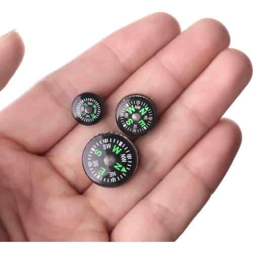 10Pcs Portable Mini Compass Portable Handheld Compass Children Outdoor Survival Role Playing Props Mini Plastic Toys
