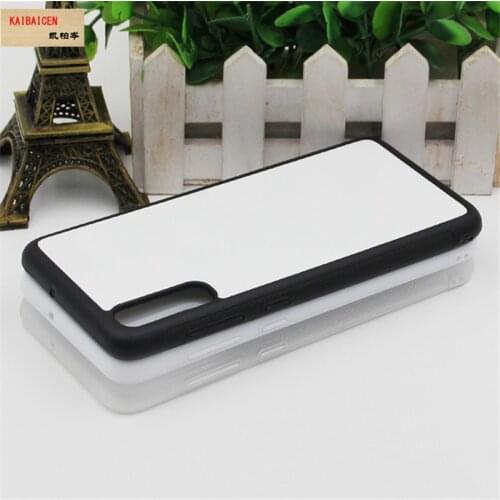 For Samsung A70 Case TPU+PC Rubber soft 2D Sublimation Blank Heat transfer Phone Cover Case