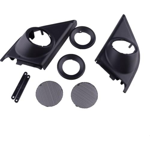ABS 1 Pair Front Door Tweeters Speakers Cover Panel Trim Kit Fit for Honda CRV 2017 2018 2019