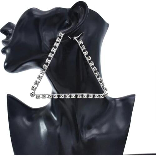 Elegant Rhinestone Drop Earrings for Women Bohemian Statement Earrings for Women Night Club Party Jewelry Valentines Day Gift