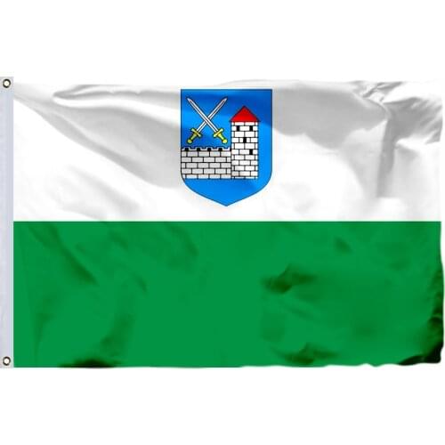Estonia Eastern Estonian Counties Flag 90X150cm 3x5ft 120g 100D High Quality Ida-Virumaa Lipp Banner Free Shipping