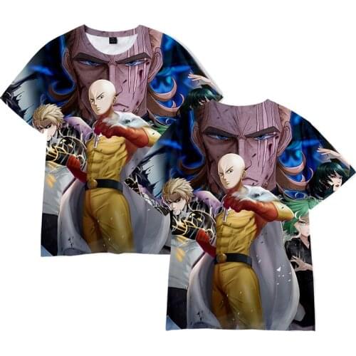 Japanese Anime One Punch Man kpop 3d T Shirts Cosplay Costume Men Women Tshirt Short Sleeve O-neck Unisex Tee Shirt Tops