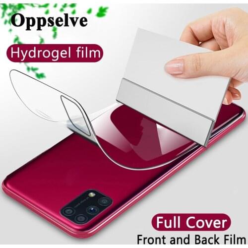 2Pcs Hydrogel Film Ultra-thin Screen Protector For Samsung Galaxy S10 S20 Plus Ultra Note 10 20 Pro Ultra No Glass Front Film