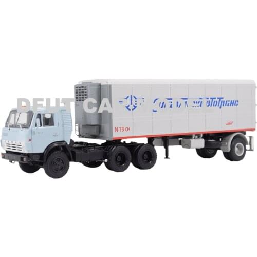 1:43 Scale Alloy Toy Soviet Union UKAMAZ 54112 truck Model Of Childrens Toy Car Original Authorized Authentic Kids Toys