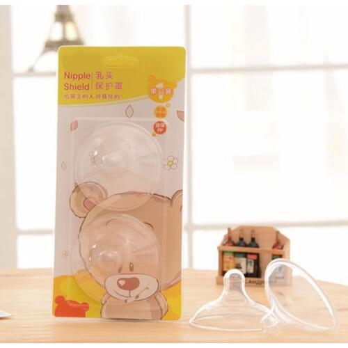 New 2 Pieces SILICONE Nipple Protector Nursing Cover Breastfeeding Nipple-shield Maternity Shield Nipples