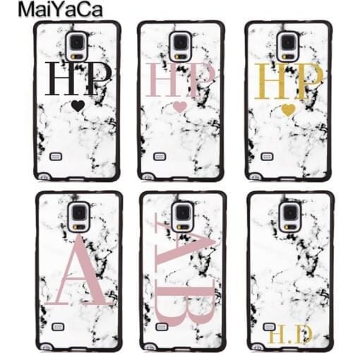 PERSONALISED MARBLE INITIALS Case For Samsung A21S A20e A71 A51 A10 A40 A50 A70 Galaxy S20 Plus S10 S9 Note 20 Ultra