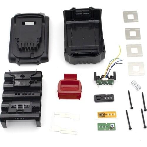 DCB200 Battery Plastic Case with PCB Circuit Board for Dewalt 18V 20V 3.0Ah 4.0Ah DCB201 Li-Ion Battery Shell