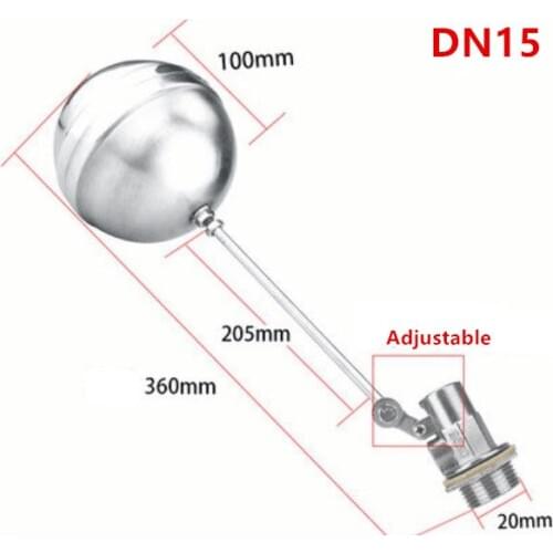 Stainless steel floating ball valve water level control valve of Cold and Hot water tower water tank full-automation DN15-DN100