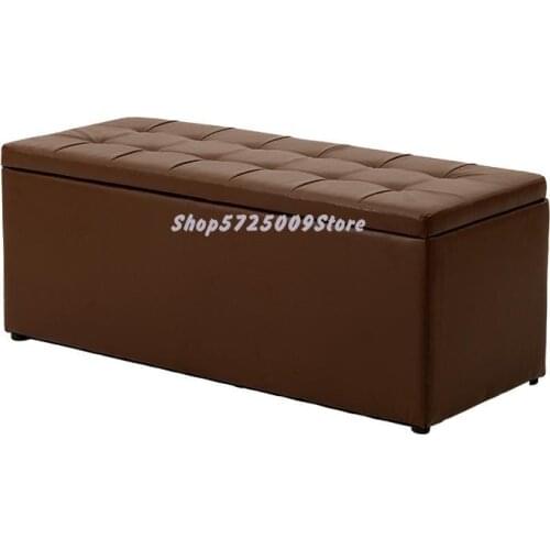 Clothing Store Changing Shoes Stool Creative Shoe Cabinet Small Sofa Storage Stool Rectangle Can Sit Shoe Store Testing Shoes St