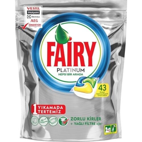 Fairy Platinium Tablet Detergent 43 Tablet
