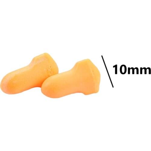 1Pair Soft Foam Earplugs Snore Sleep Hearing Protections Ear Protector Earplugs Earmuff Sleeping Plugs For Travel