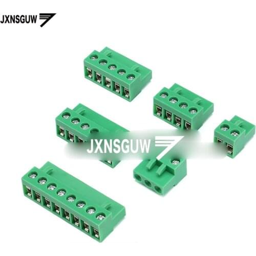10PCS plug only HT508K 2P 3P 4P 5P 6P 8P Plug-type Terminal block Spacing 5.08MM PCB CONNECTOR PLUG-IN TEMINAL BLOCK