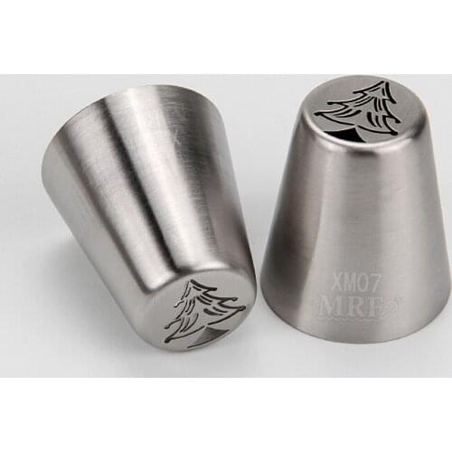 20pcs/lot)Free Shipping New Stainless steel Christmas Theme (Xmas Tree)Russian Tips Pastry Icing Nozzles #XM07