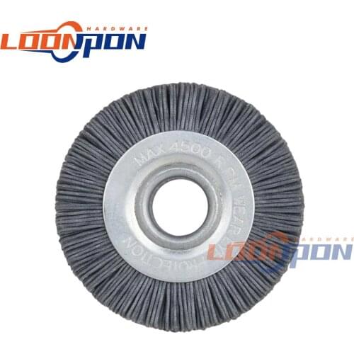 70mm Nylon Wheel Brush for Wood Furniture Metal Grinding Polishing Grinding Wire Brush Grinder 180