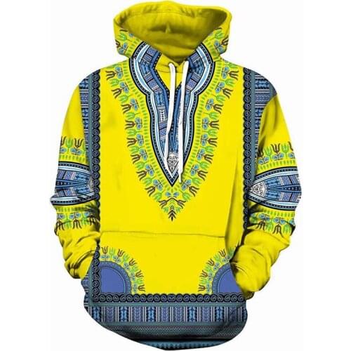 African Clothes Hooded Sweatshirt Men Women Fad New 3D African Dashiki Hoodies Sweatshirts Men Hip Hop Streetwear Tracksuit Men