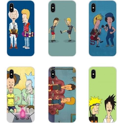 For Huawei Mate Honor 4C 5C 5X 6X 7 7A 7C 8 9 10 8C 8X 20 Lite Pro Accessories Phone Cases Covers cartoon Beavis And Butthead
