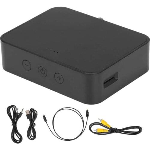 YET-T6 Bluetooth 5.0 Audio Transmitter Equipment 3.5MM Optical Coaxial Interface Bluetooth Audio Transmitter