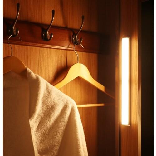 Wireless Lamp Battery Led Light With Motion Sensor Under Cabinet Light Kitchen Lighting For Home Bedroom light Led Closet Colors