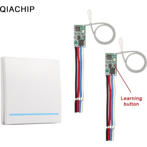 Wireless Remote Control Switch 433Mhz 5V 12V 24V Micro RF Receiver Module Led Lamp Light Switch 433 MHz ASK Radio Relay Switches