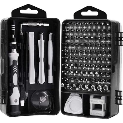 Hot 120 in 1 Precision Screwdrivers Set Mini Screwdriver Kit Set Electronices DIY Repair Tools Kit for Phone Laptop Watch