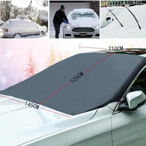 Magnetic Car Windshield UV Sunshade Snow Cover Winter Ice Frost Guard Protector