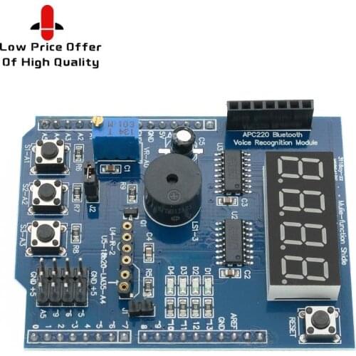 SM Multifunctional expansion board kit based learning UNO R3 LENARDO mega 2560 Shield Multi-functional for Arduino