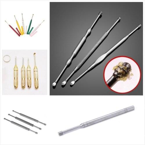 11Styles Ear Wax Pickers Ear Cleaner Spoon Stainless Steel Earpick Wax Remover Curette Ear Pick Cleaner Ear Care Clean Tool