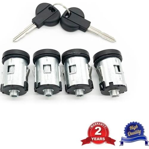 Barrel Door Lock Set Keys for Fiat Scudo Citroen Dispatch Peugeot Expert 4162L0