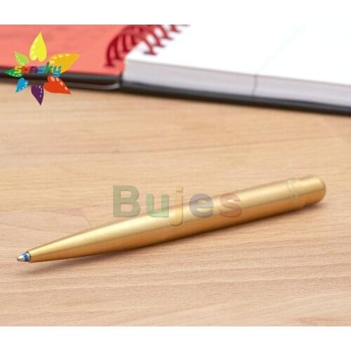 Germany Original Kaweco Liliput Brass Mini series Pocket Brass metal Ballpoint pen Signature Portable 1.0MM Office Stationery