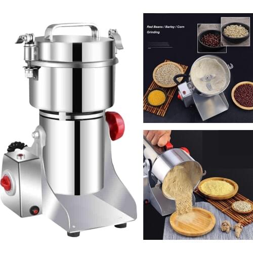 Stainless Steel Coffee Grinder Machine Electric for Home Office Use