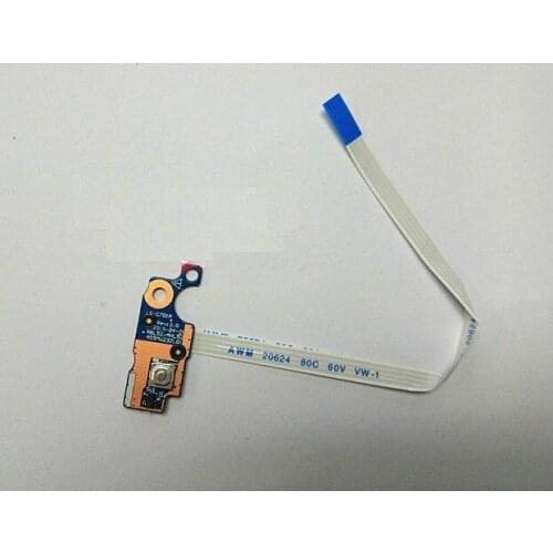WZSM Wholesale New Laptop Power Button Switch Board with Cable for HP 15-AC 15-A 15-AF ABL52 AHL50 LS-C701P