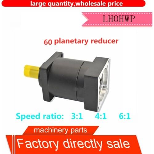 60mm Nema24 Planetary Gearbox Speed Reducer Ratio 3 :1 4:1 6 :1 Shaft 14mm Carbon steel Gear for Servo Stepper Motor