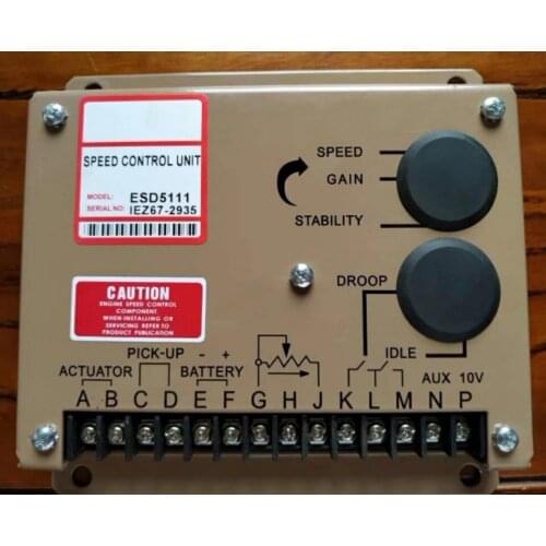 Generator speed control board: ESD5111 / ESD5120 / ESD5220 / ESD5221 / ESD5330