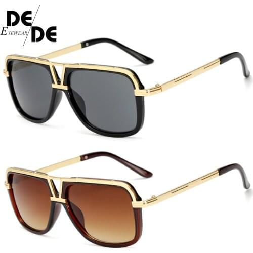 Popular Oversize Women Square glasses Brand Designer Fashion Men Transparent Frame Clear Lens