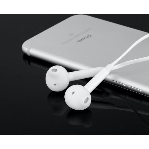 S6 Wired Earphone Plus headphone with microphone for MP3 MP4 3.5mm jack for Samsung Galaxy S7 S6 Edge ear earpiece headset gamer